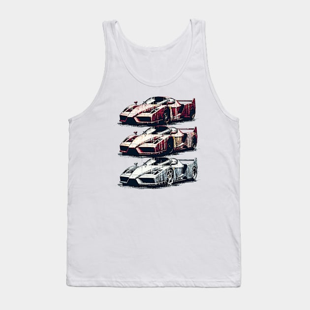 Ferrari Enzo Tank Top by Vehicles-Art